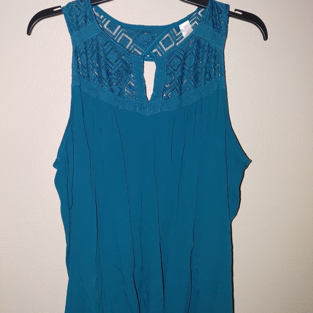 NB Teal Blouse